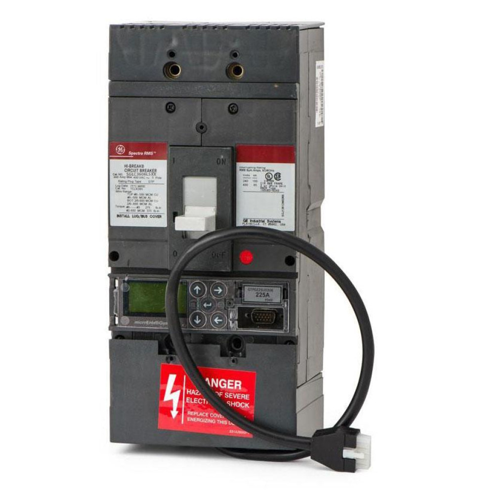 SGLC3606L5XX - General Electric 600 Amp 3 Pole 600 Volt Bolt-On Molded Case Circuit Breaker