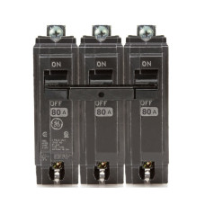 THQB32080 - GE 80 Amp 3 Pole Bolt-On Circuit Breaker