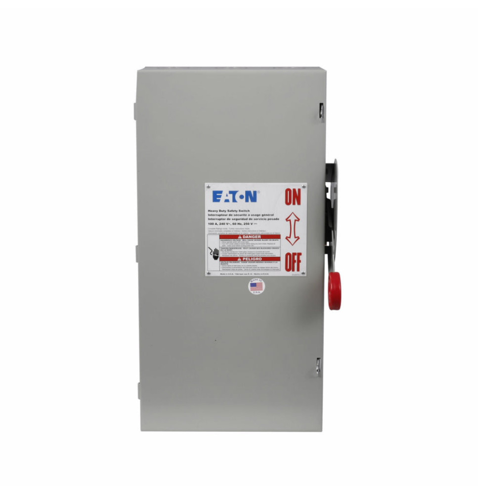 DH323NGK - Eaton Cutler-Hammer 100 Amp 3 Pole 240 Volt Molded Case Circuit Breaker
