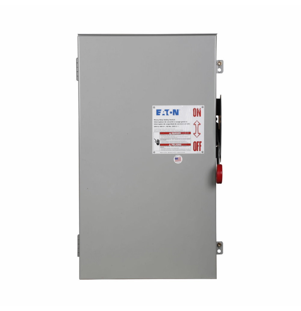 DH364URK - Eaton Cutler-Hammer 200 Amp 3 Pole 600 Volt Molded Case Circuit Breaker