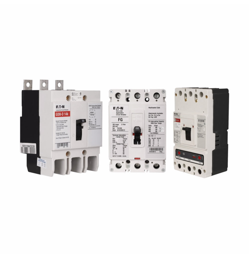 EDH3150 - Eaton Cutler-Hammer 150 Amp 3 Pole 240 Volt Bolt-On Molded Case Circuit Breaker