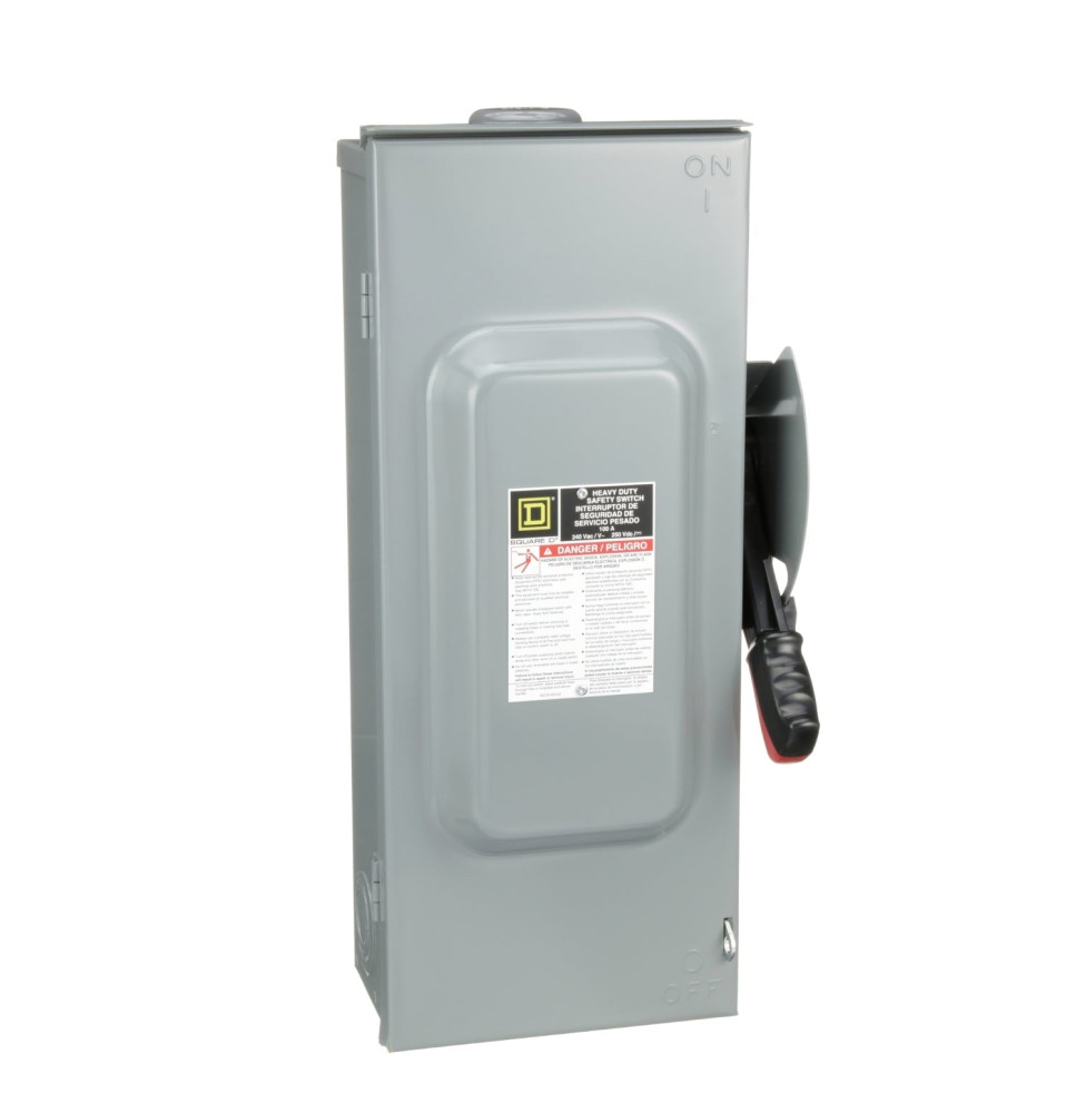 H323NRB - Square D 100 Amp 3 Pole 240 Volt Circuit Breaker Shunt Trip