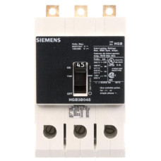 HGB3B045B - Siemens 45 Amp 3 Pole 600 Volt Bolt-On Molded Case Circuit Breaker