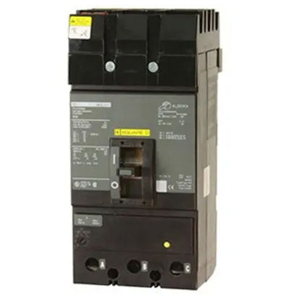 KC34225 - Square D 225 Amp 3 Pole 480 Volt Molded Case Circuit Breaker