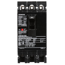 HED43B040 - Siemens 40 Amp 3 Pole 480 Volt Bolt-On Molded Case Circuit Breaker