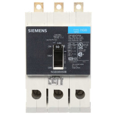 NGB3B050B - Siemens 50 Amp 3 Pole 600 Volt Bolt-On Molded Case Circuit Breaker