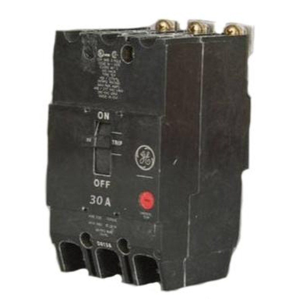TEY330ST12 - GE 30 Amp 3 Pole 480 Volt Bolt-On Molded Case Circuit Breaker