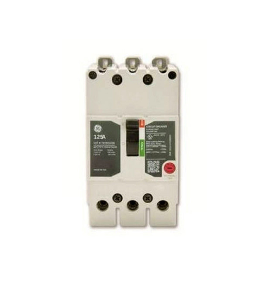 TEYD3090B - GE 90 Amp 3 Pole 480 Volt Bolt-On Molded Case Circuit Breaker