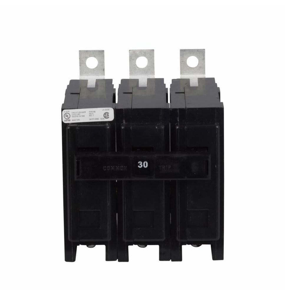 BAB3030HS - Cutler-Hammer 30 Amp 3 Pole 240 Volt Bolt-On Molded Case Circuit Breaker