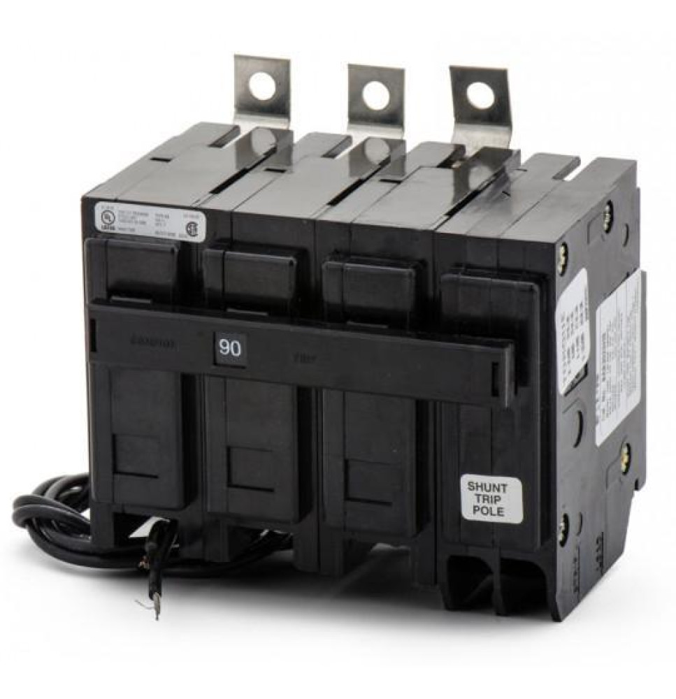 BAB3090HS - Cutler-Hammer 90 Amp 3 Pole 240 Volt Bolt-On Molded Case Circuit Breaker