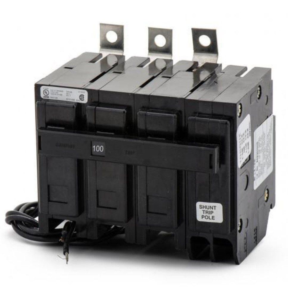 BAB3100HS - Cutler-Hammer 100 Amp 3 Pole 240 Volt Bolt-On Molded Case Circuit Breaker