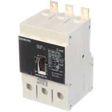 HGB3B020B - Siemens 20 Amp 3 Pole 600 Volt Bolt-On Molded Case Circuit Breaker