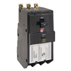 QOB340GFI - Square D 40 Amp 3 Pole 240 Volt Bolt-On Molded Case Circuit Breaker