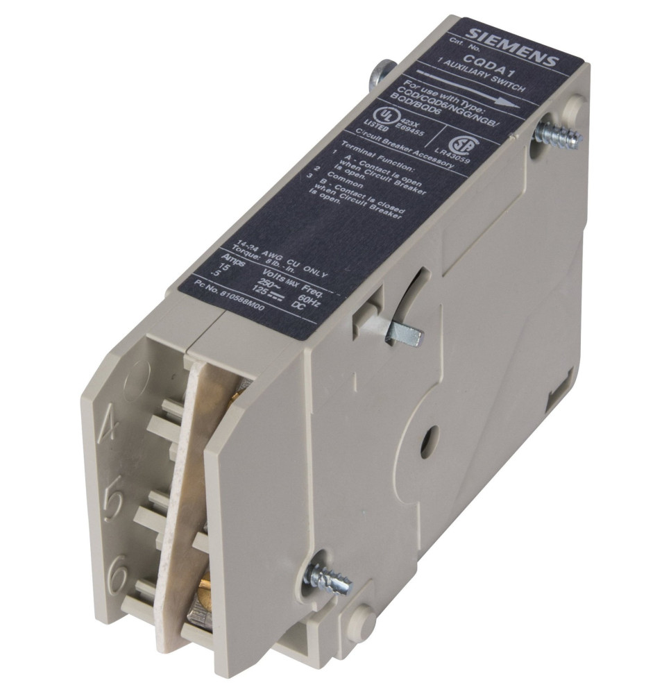CQD325 - Siemens 25 Amp 3 Pole 480 Volt Molded Case Circuit Breaker