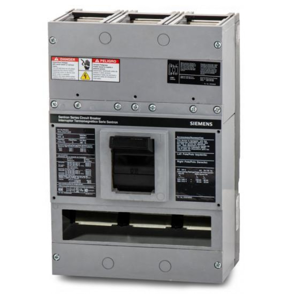 HHLD63F600 - Siemens 600 Amp 3 Pole 600 Volt Molded Case Circuit Breaker Frame