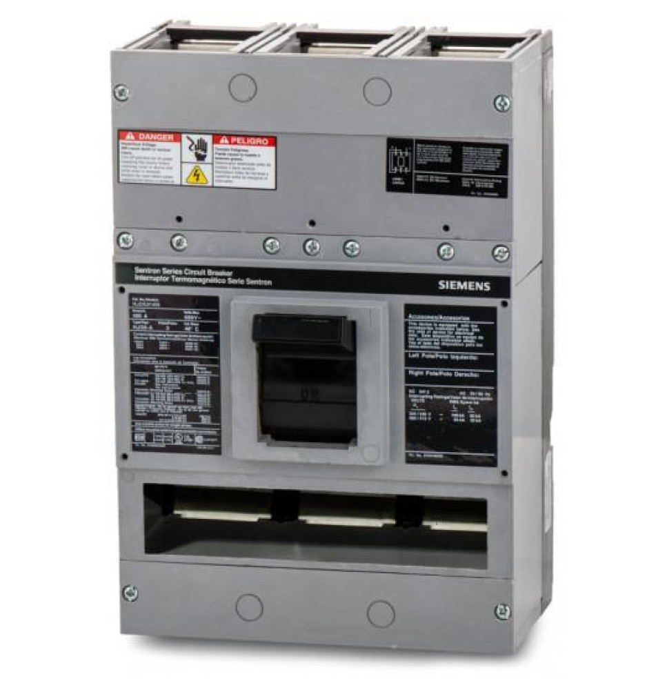 HJD63F400 - Siemens 400 Amp 3 Pole 600 Volt Molded Case Circuit Breaker Frame