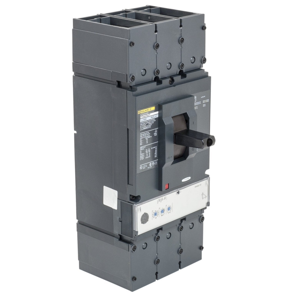 LJL36600U31X - Square D 600 Amp 3 Pole 600 Volt Molded Case Circuit Breaker