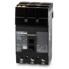 QBA32100 - Square D 100 Amp 3 Pole 240 Volt Molded Case Circuit Breaker