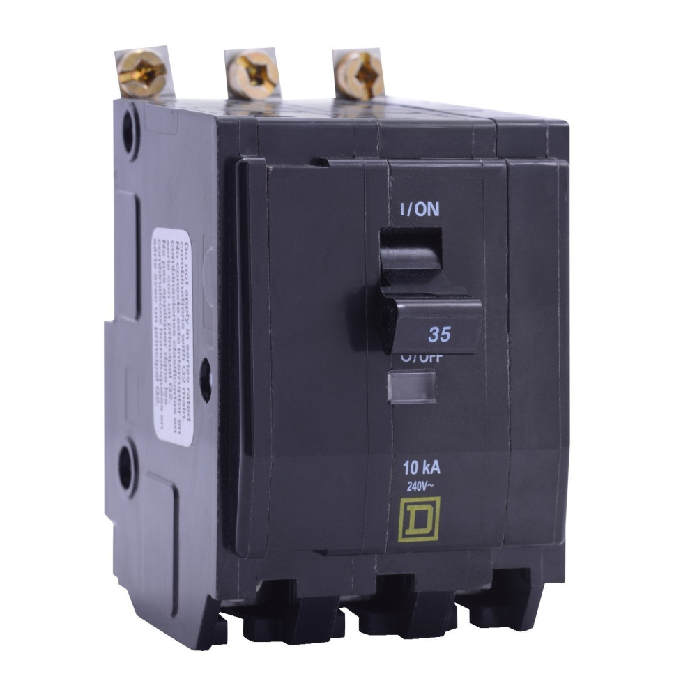 QOB370VH - Square D 70 Amp 3 Pole 240 Volt Bolt-On Circuit Breaker