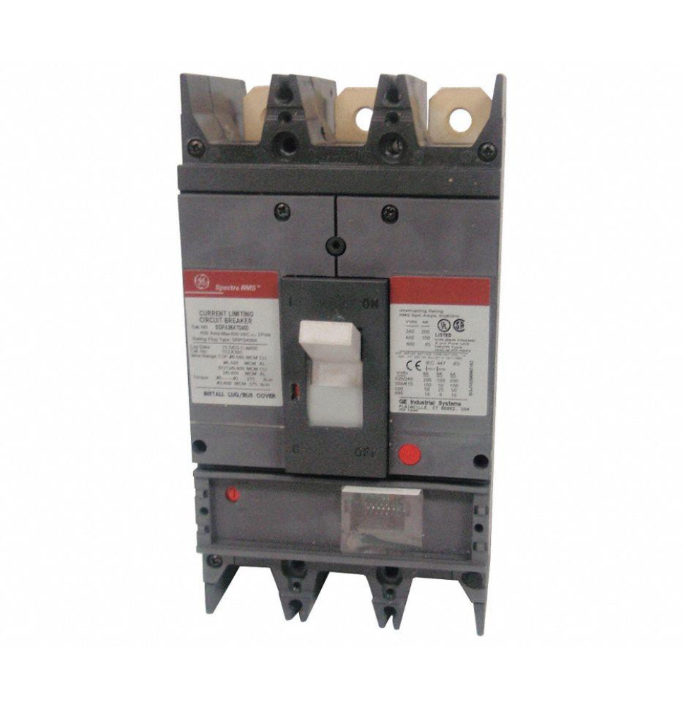 SGLA36AT0600 - GE 600 amp 3 pole 600 Volt Bolt-On Molded Case Circuit Breaker