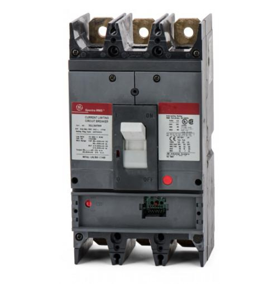 SGLL36AT0400 - GE 400 Amp 3 Pole 600 Volt Bolt-On Molded Case Circuit Breaker