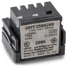 SRPF250A200 - GE 200 Amp 3 Pole 600 Volt Molded Case Circuit Breaker Rating Plug