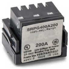 SRPG400A200 - GE 200 Amp 3 Pole 600 Volt Molded Case Circuit Breaker Rating Plug