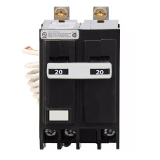 QBGFT2020 - Eaton Cutler-Hammer 20 Amp Double Pole Ground Fault Bolt-On Circuit Breaker