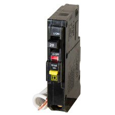 QO120GFI - Square D 20 Amp Single Pole GFCI Circuit Breaker