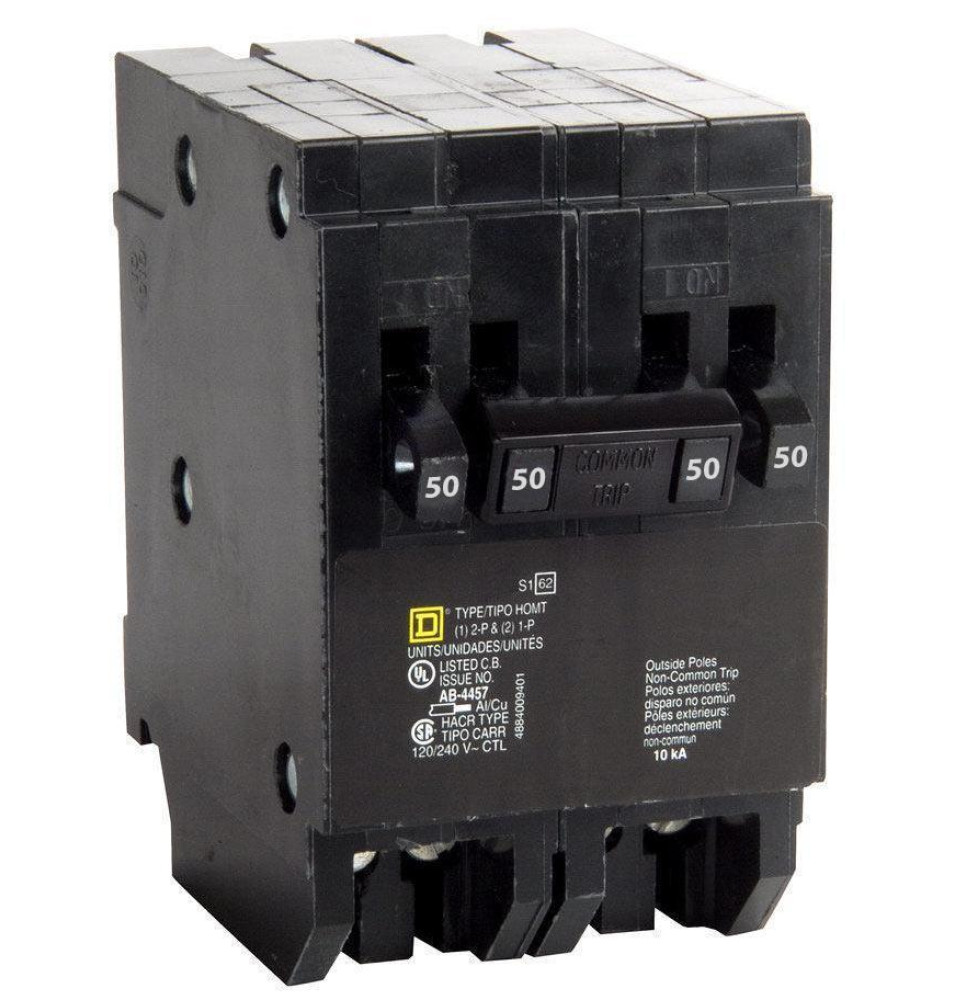 HOMT2020250 - Home-Line 20a/50a/50a/20a Quad Breaker