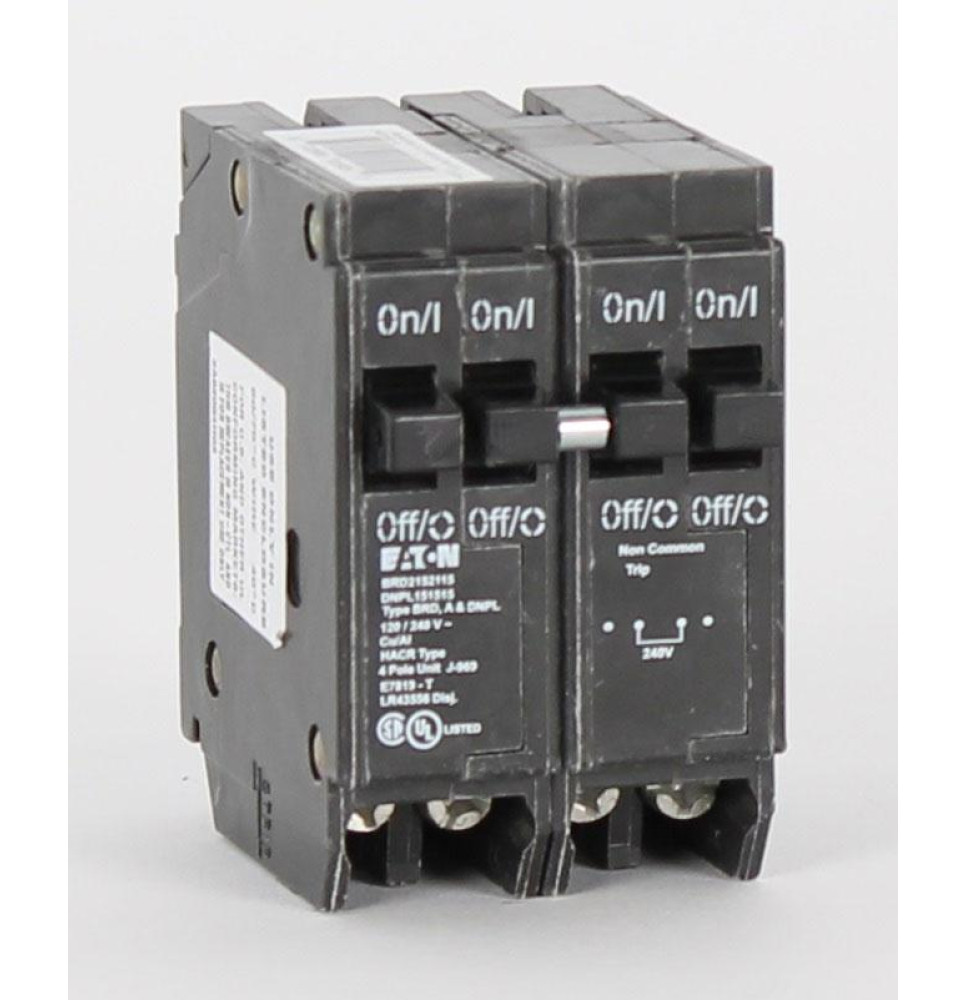 BR151515 - Eaton Cutler-Hammer Quad   15/15/15 Amp Circuit Breaker