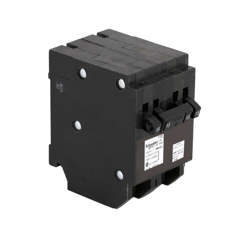 HOMT1515215 - HomeLine 15 Amp 2 Pole 240 Volt Plug-In Circuit Breaker