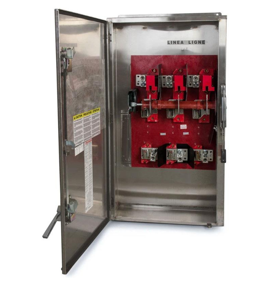 H365DS - Square D 400 Amp 3 Pole 600 Volt Disconnect and Safety Switches