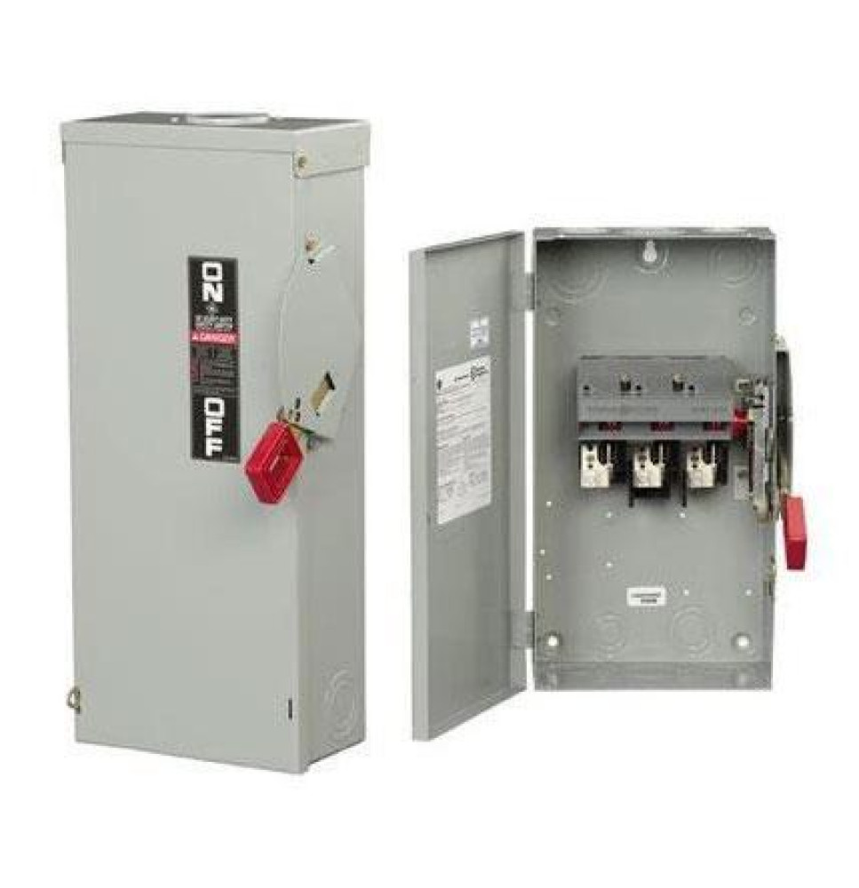 TH3365R - General Electric 400 Amp 3 Pole 600 Volt Circuit Breaker Disconnect and Safety Switches