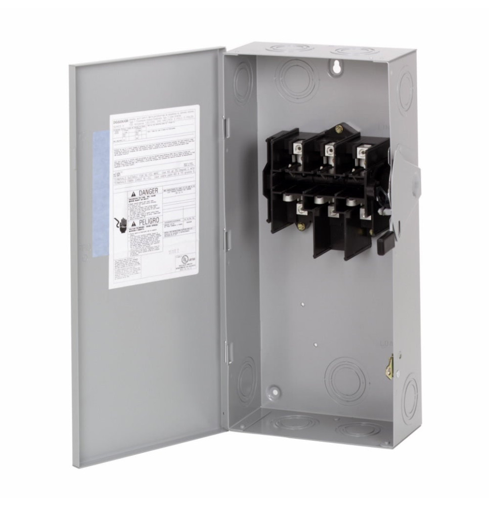 DG323NGB - Eaton Cutler-Hammer 100 Amp 3 Pole 240 Volt Disconnect and Safety Switch