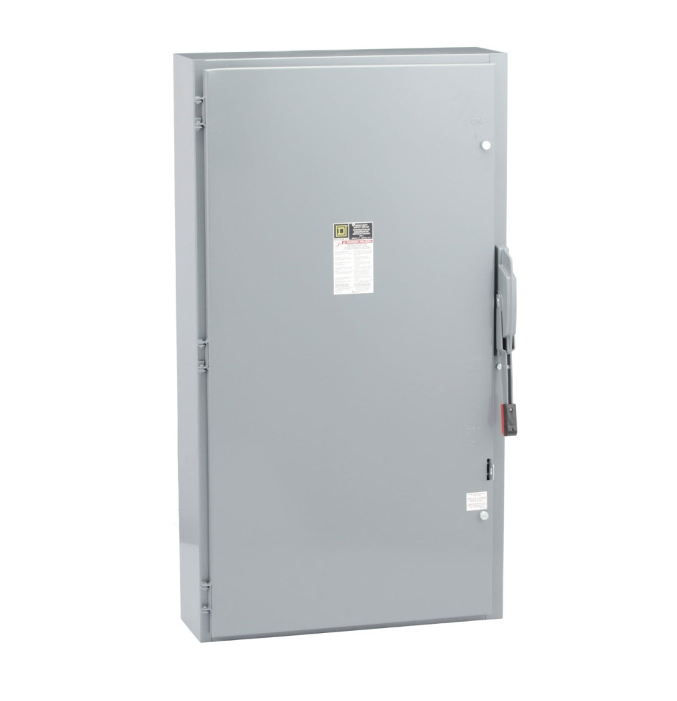 H265 - Square D 400 Amp 2 Pole 600 Volt Disconnect and Safety Switches