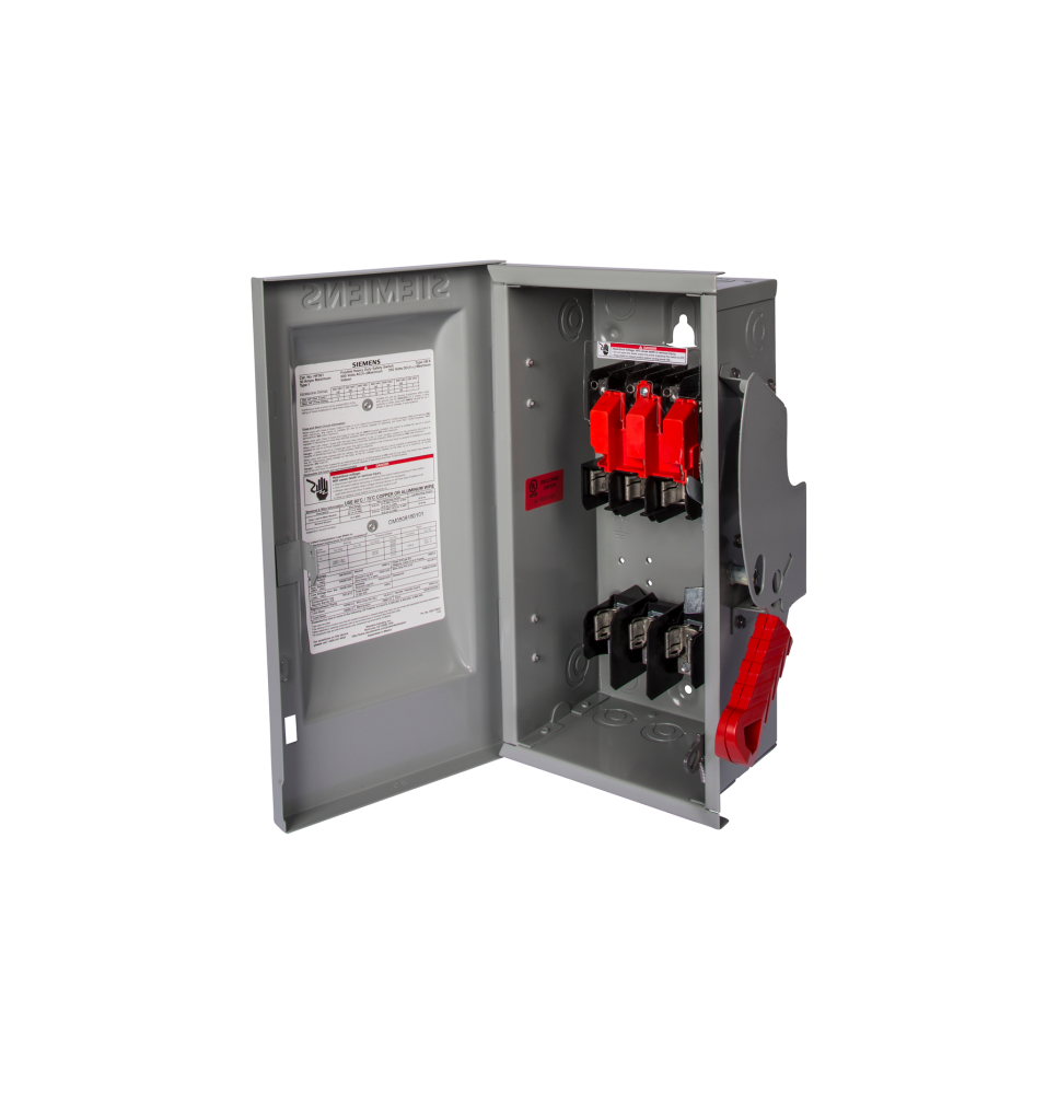 HF323N - Siemens 100 Amp 3 Pole 240 Volt Disconnect and Safety Switch