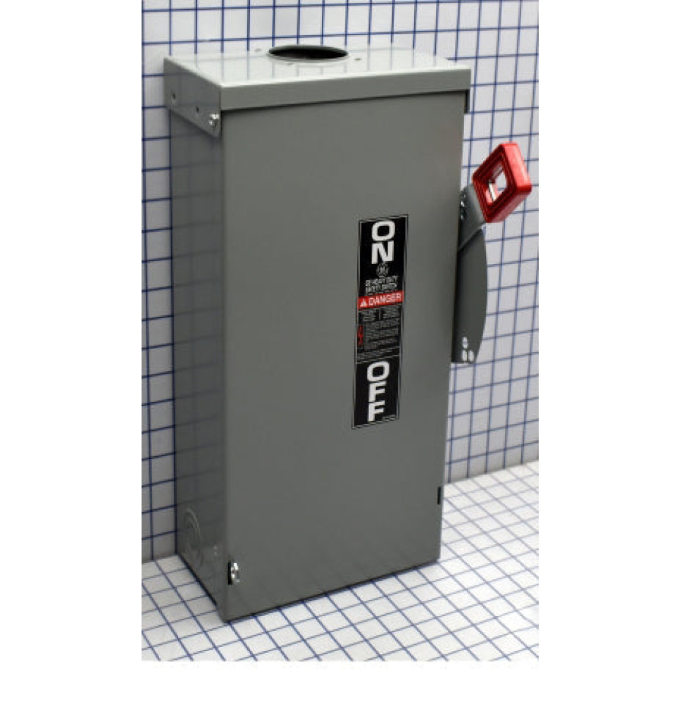 TH3222R - GE 60 Amp 2 Pole 240 Volt Disconnect and Safety Switch