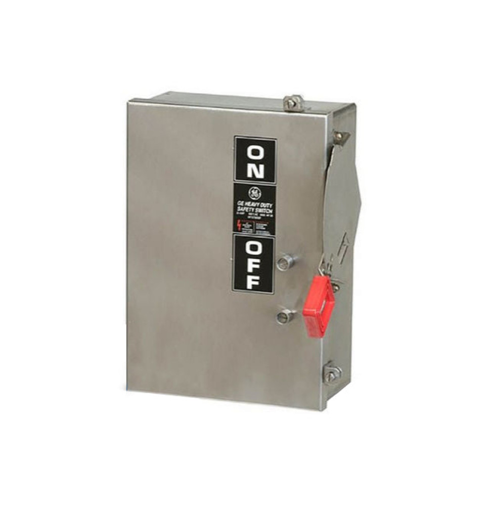 TH3361J - GE 30 Amp 3 Pole 600 Volt Disconnect and Safety Switch