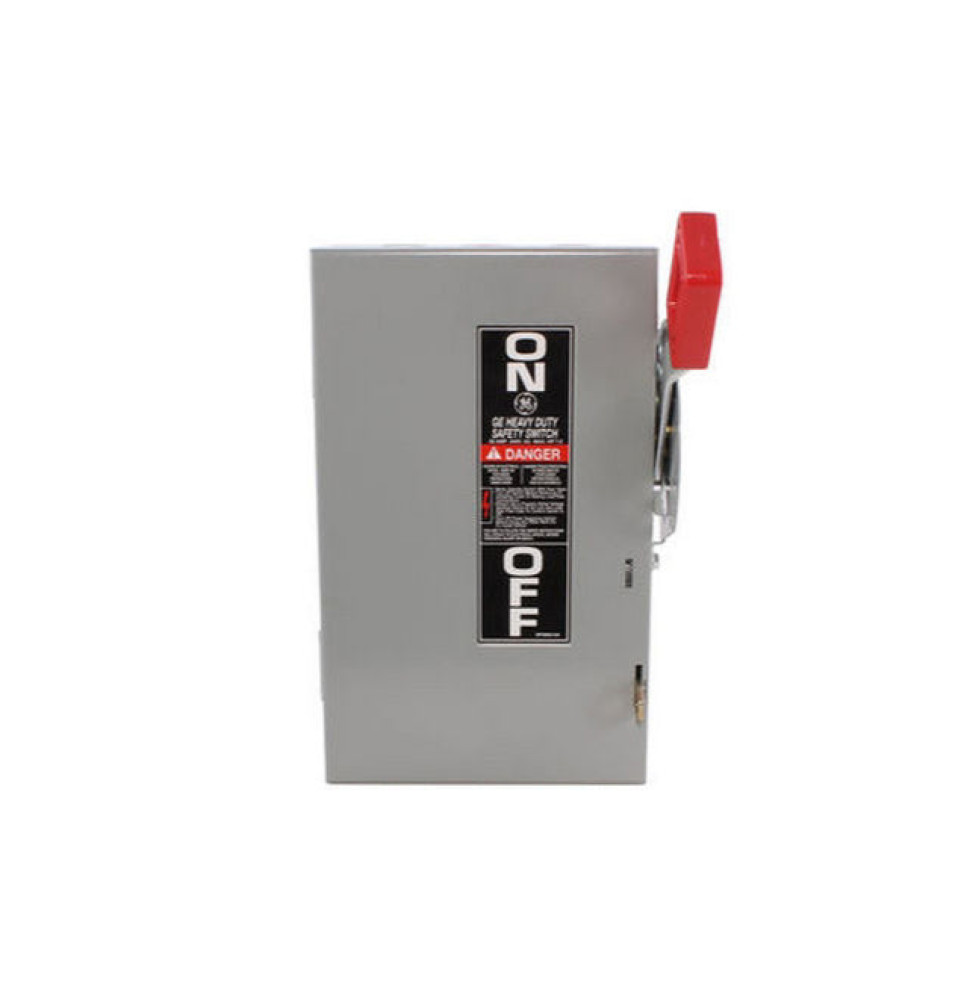 TH4321 - GE 30 Amp 3 Pole 240 Volt Disconnect and Safety Switch